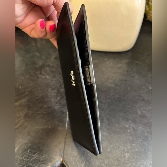 Ralph Lauren Black Leather Cardholder Wallet - Picture 12 of 16